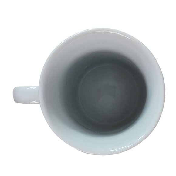 Starbucks Porcelain Tea Cup White Green 4.25" 10oz Different Languages 1998 VTG - Picture 7 of 10